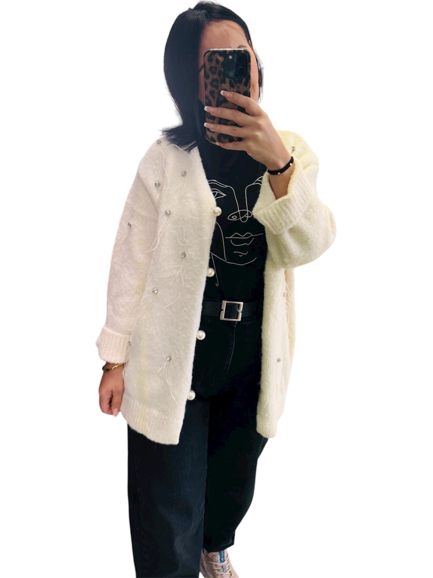 Chaqueta Oso Perla