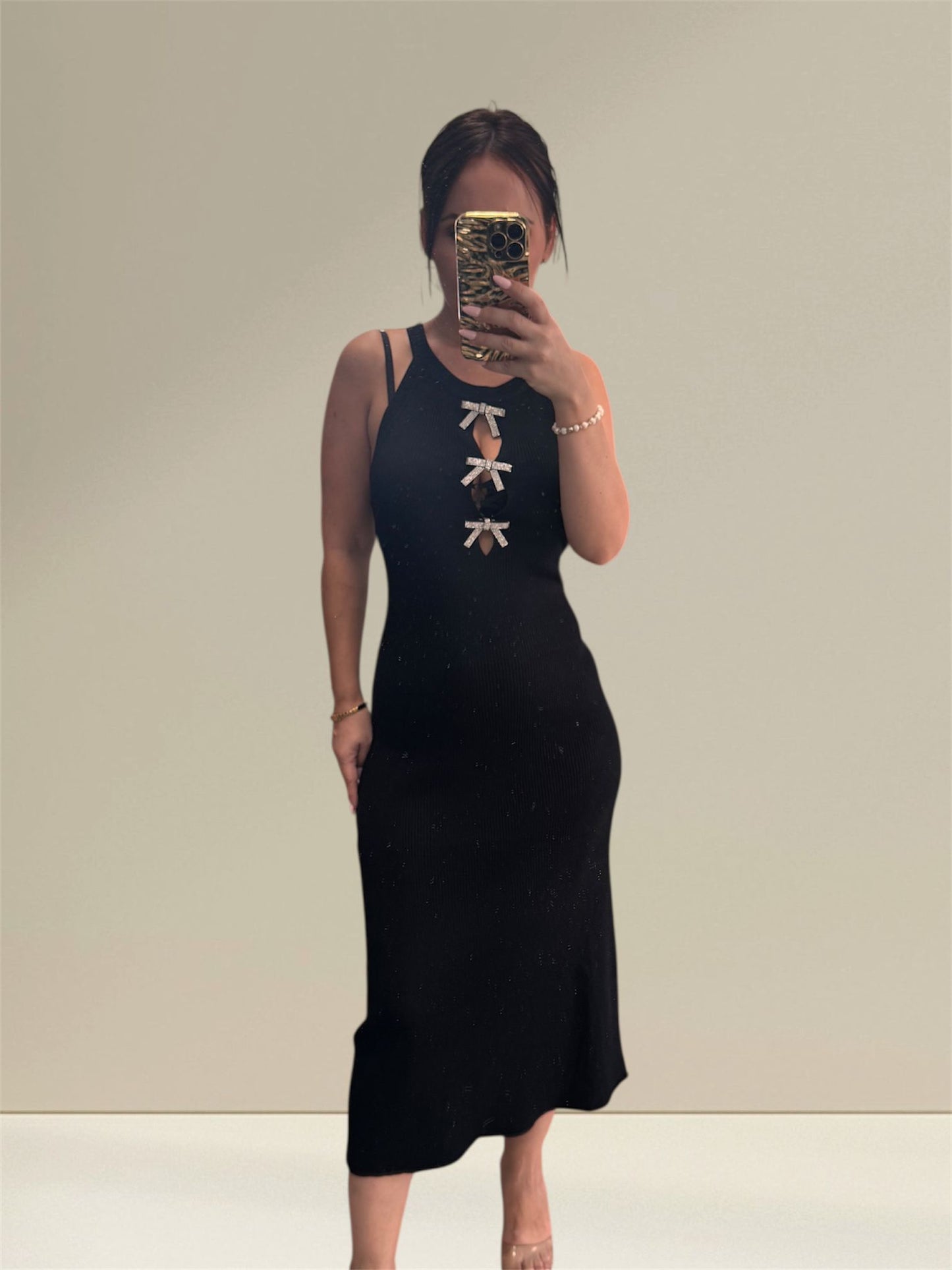 VESTIDO NEGRO CANALE