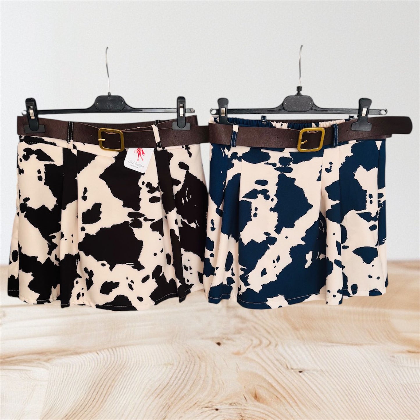 FALDA PANTALON VACA