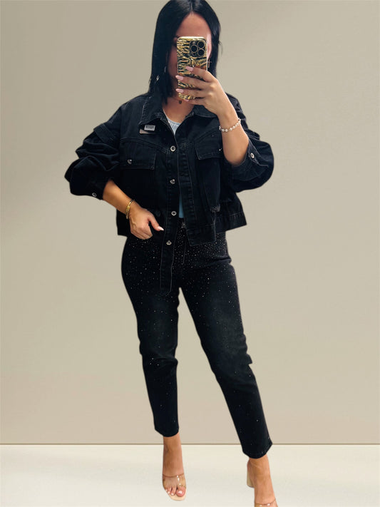 Cazadora vaquera Boyfriend