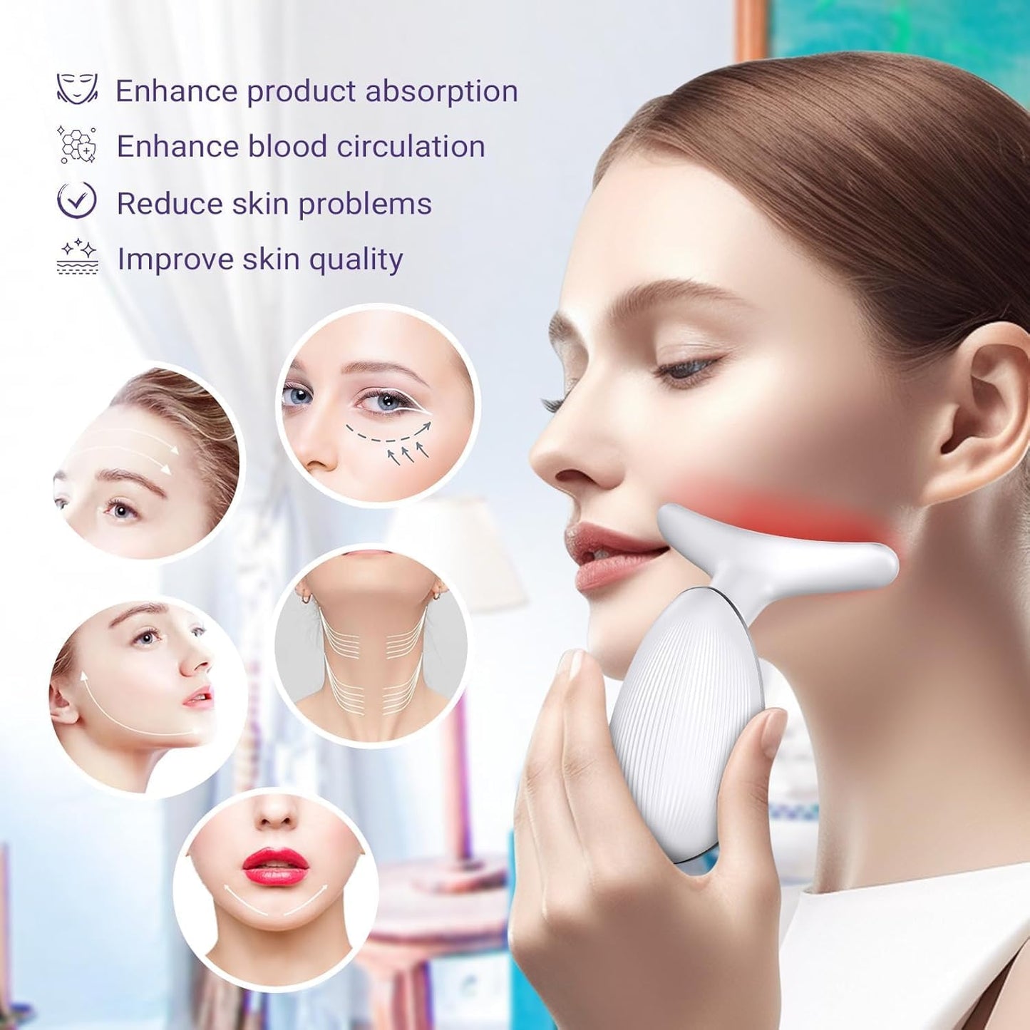 Masajeador facial