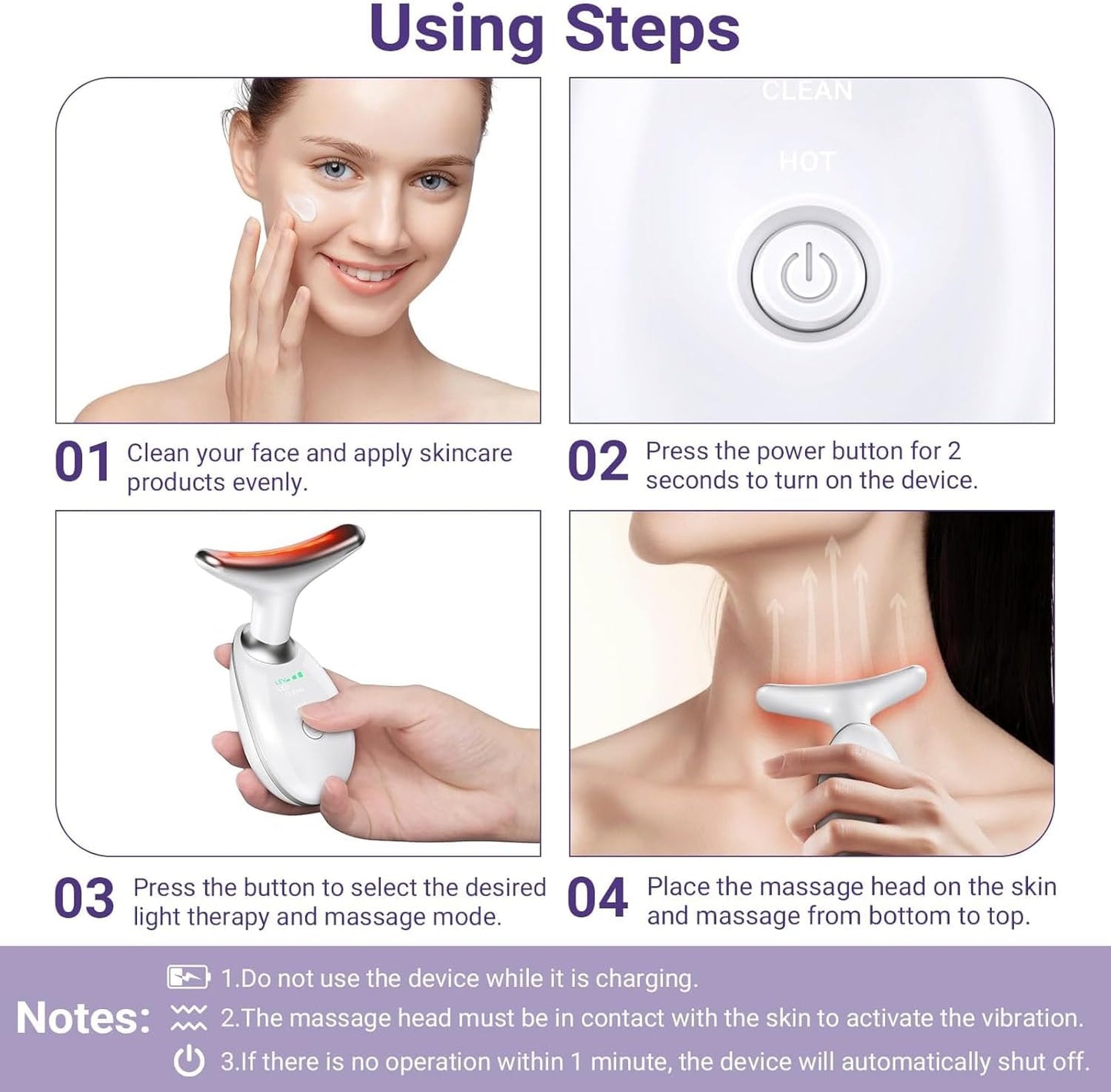 Masajeador facial