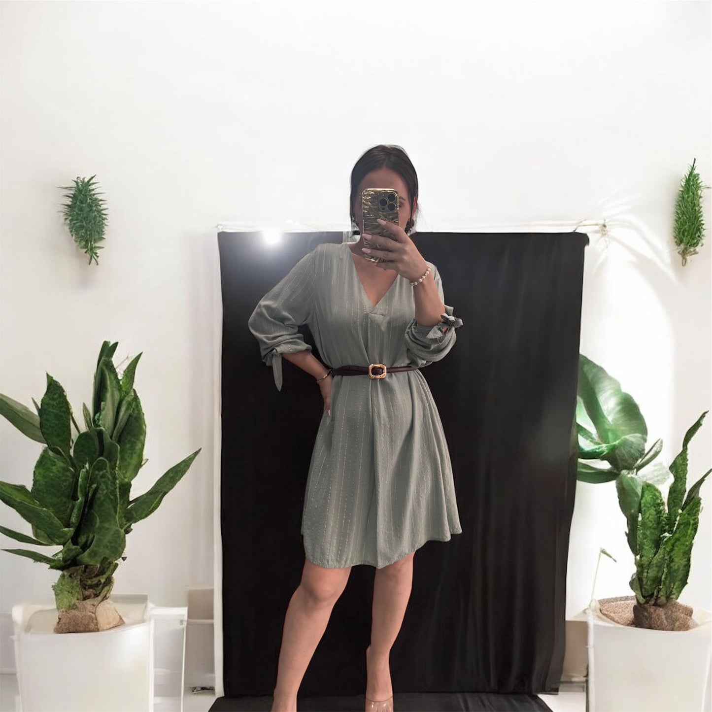 VESTIDO CAMISERO