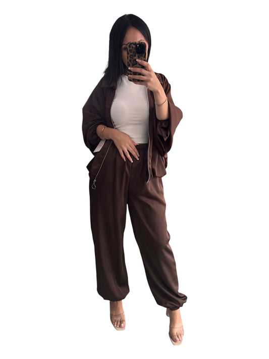 Conjunto Satinado Chocó
