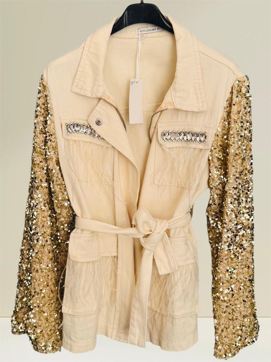 PARKA VAQUERA BRILLO