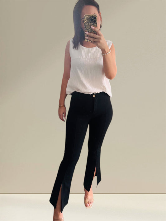 Blusa con collar