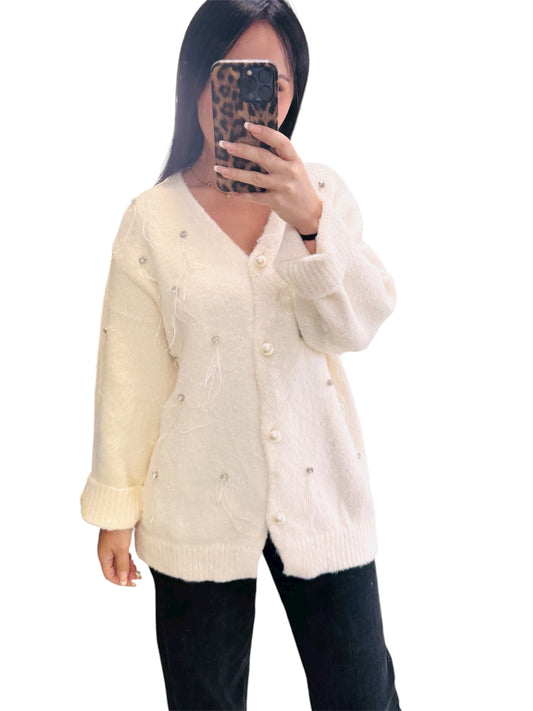 Chaqueta Oso Perla